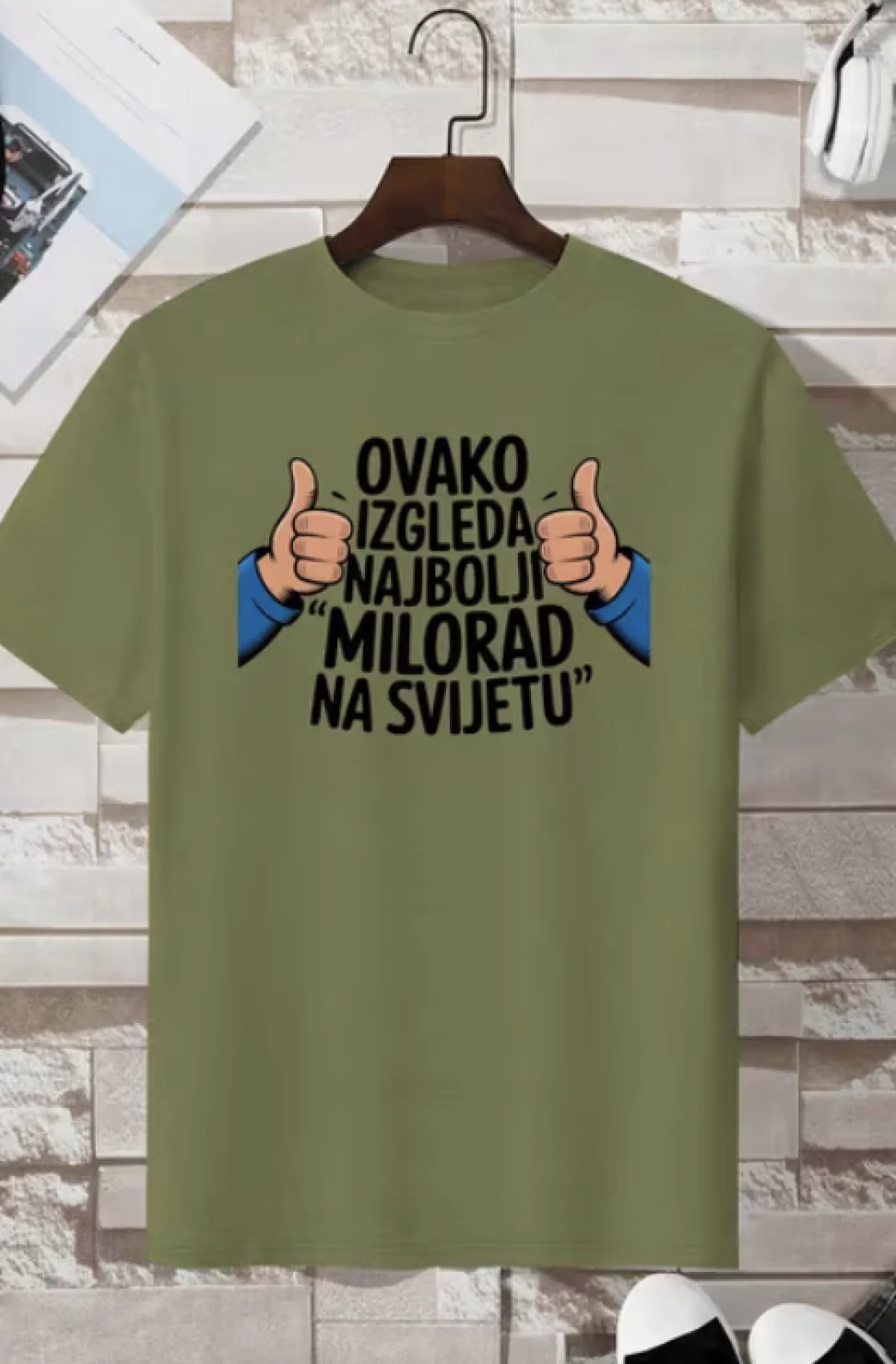 Majica "Najbolji Milorad na svijetu"/