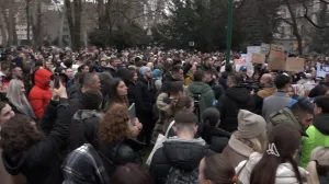 Okupljeni na današnjem protestu/O Kanal