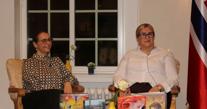 Promocija knjige za djecu "Vilinske tajne" autorice Edhije Mahić u Ambasadi BiH u Oslu/Fahro Konjhodžić