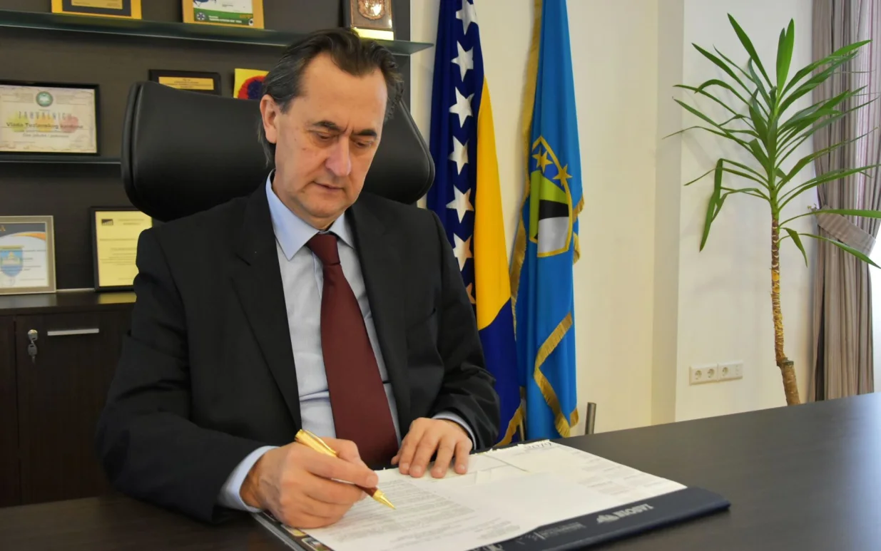 Kadrija Hodžić, premijer Tuzlanskog kantona/