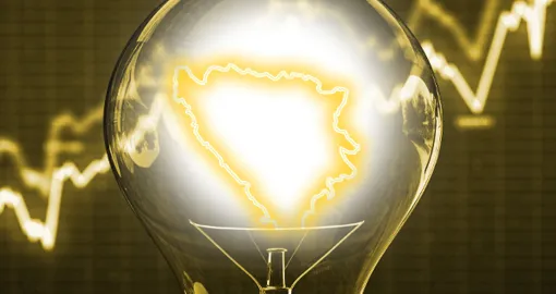 Vizual za kolumnu eldara dizdarevića, Kako smo posijali, tako ćemo i požnjeti, cijene. struja/Benjamin Krnić