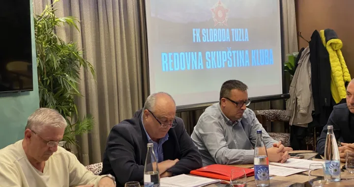 Skupština FK Sloboda/Foto: 