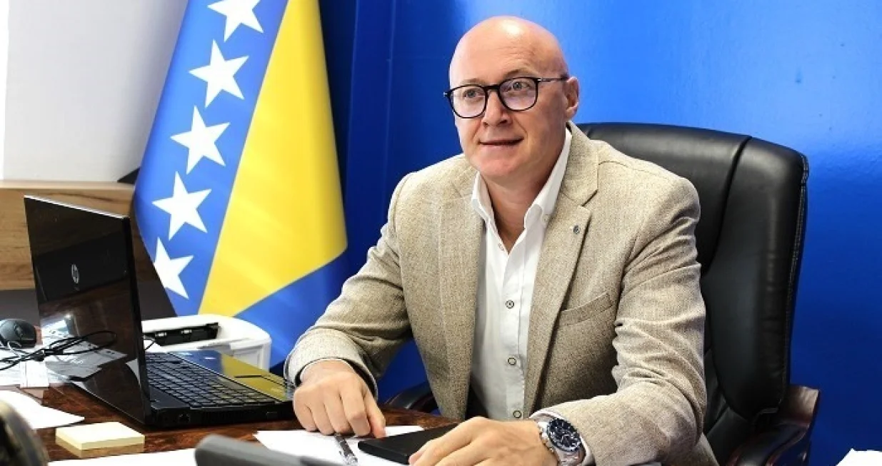 Almir Žilić, Ministar trgovine, turizma i saobraćaja Tuzlanskog kantona/Duška Rebić