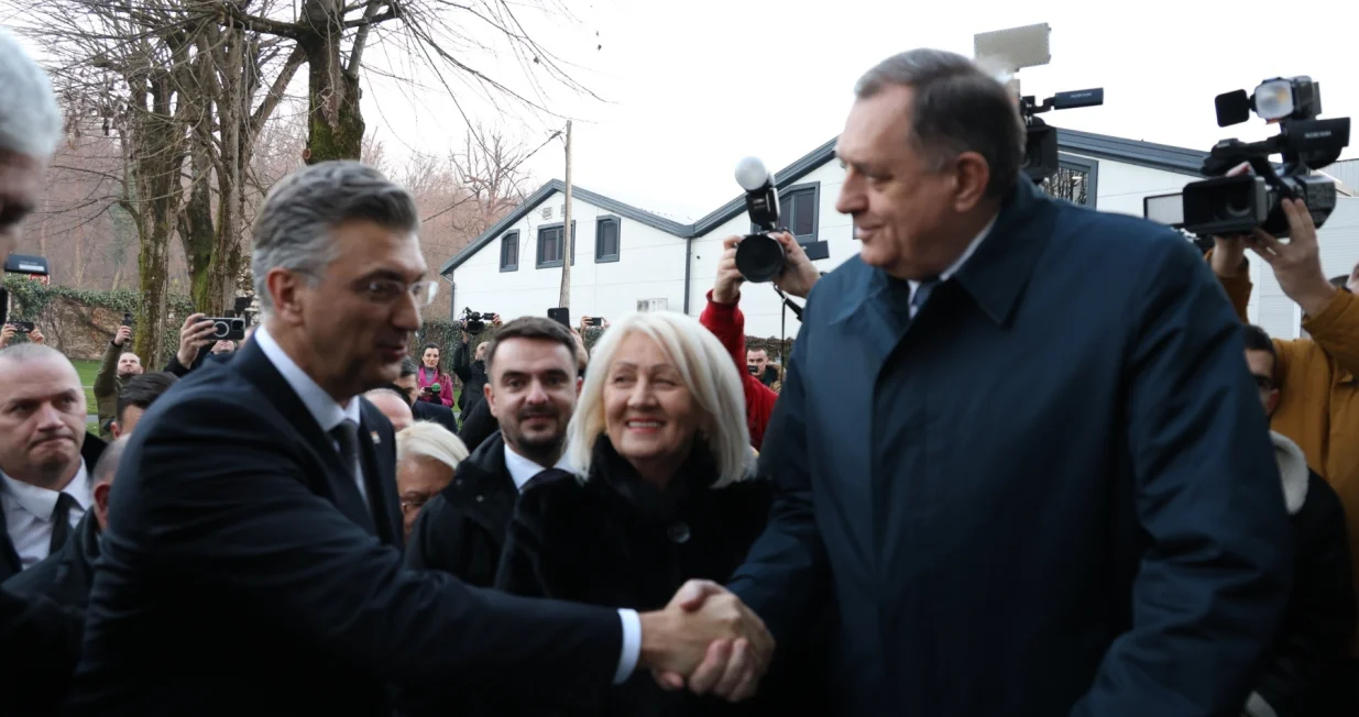 Andrej Plenković i Milorad Dodik, Banja Luka/Borislav Zdrinja