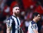 Soccer Football - Liga MX - Semi Final - Second Leg - Toluca v Monterrey - Estadio Nemesio Diez, Toluca, Mexico - December 6, 2025 Monterrey's Sergio Ramos reacts REUTERS/Eloisa Sanchez/Foto: Eloisa Sanchez