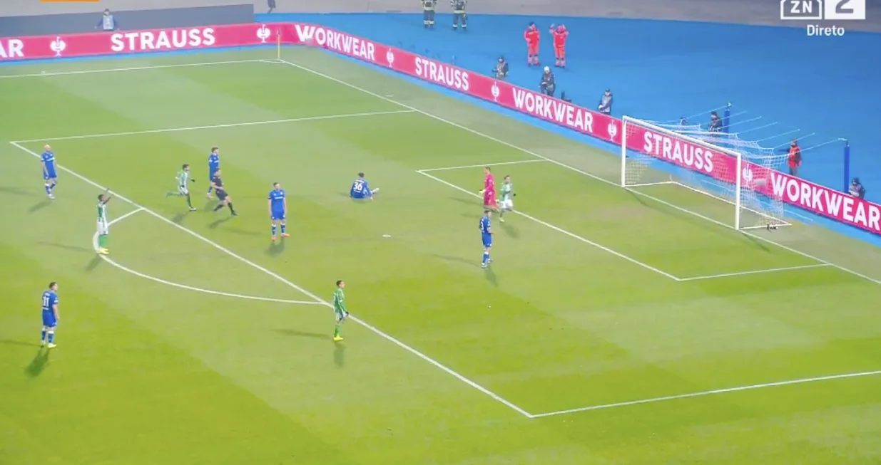 Potop Dinama na Maksimiru protiv Betisa (FOTO: Screenshot/Screenshoot)/Foto: 