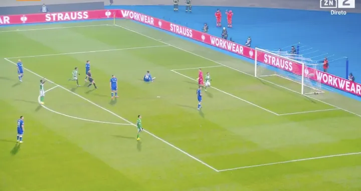 Potop Dinama na Maksimiru protiv Betisa (FOTO: Screenshot/Screenshoot)/Foto: 