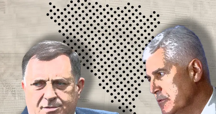 Milorad Dodik, Dragan Čović, vizual za kolumnu/Benjamin Krnić