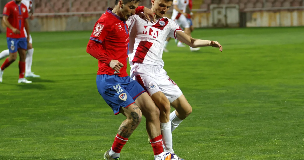 Amer Hiroš i Jakov Pranjić (FOTO: Sanel Konjhodžić/Sport1)/