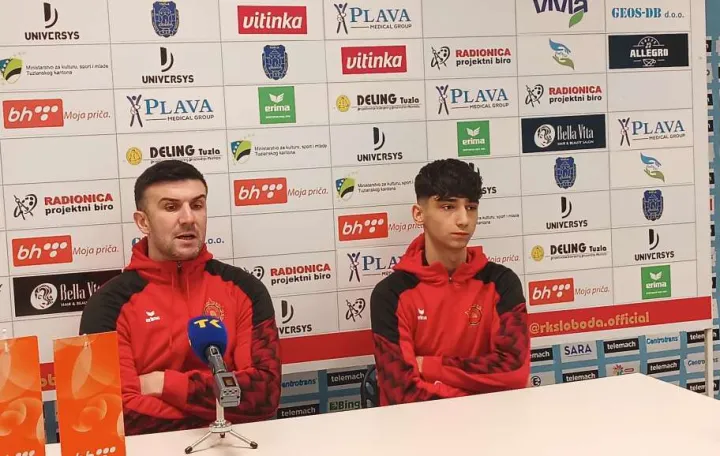 Emir Suhonjić i Mak Hajdarević/Foto: 