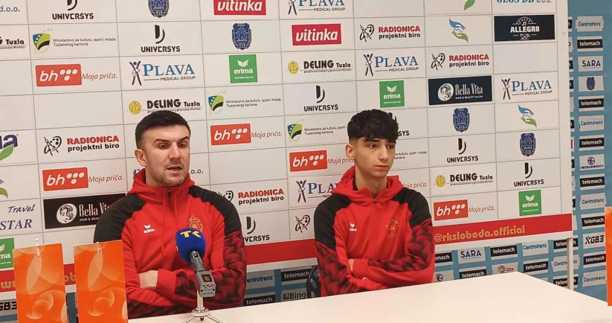 Emir Suhonjić i Mak Hajdarević/Foto: 