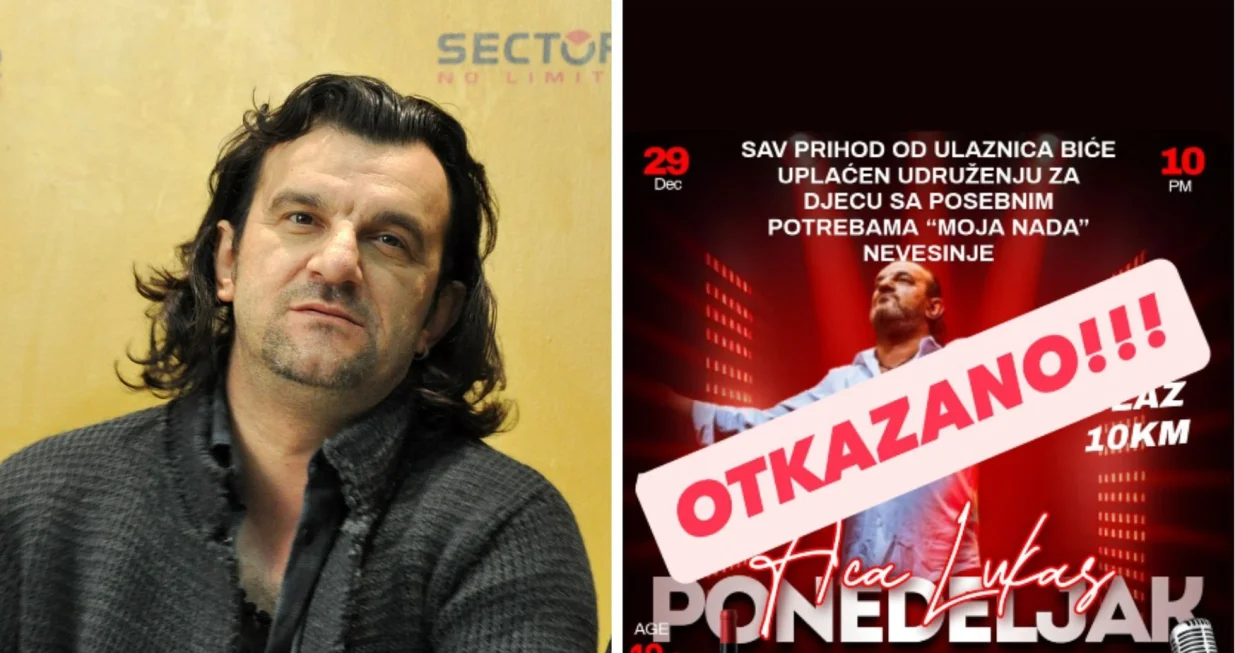 Aci Lukasu otkazan jo&scaron; jedan koncert u RS-u//