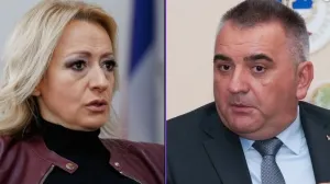 Aleksandra Pandurević i Savo Minić/