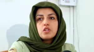  iranska nobelovka Narges Mohamadi EPA/
