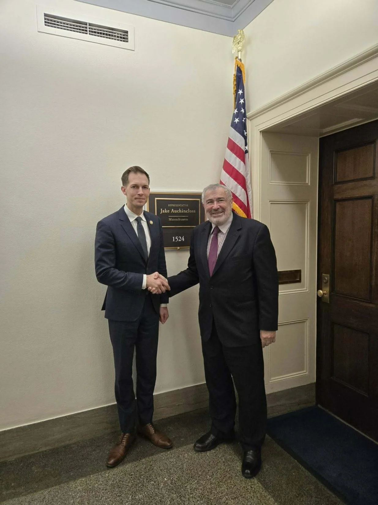 Sven Alkajaj i Jake Auchincloss/