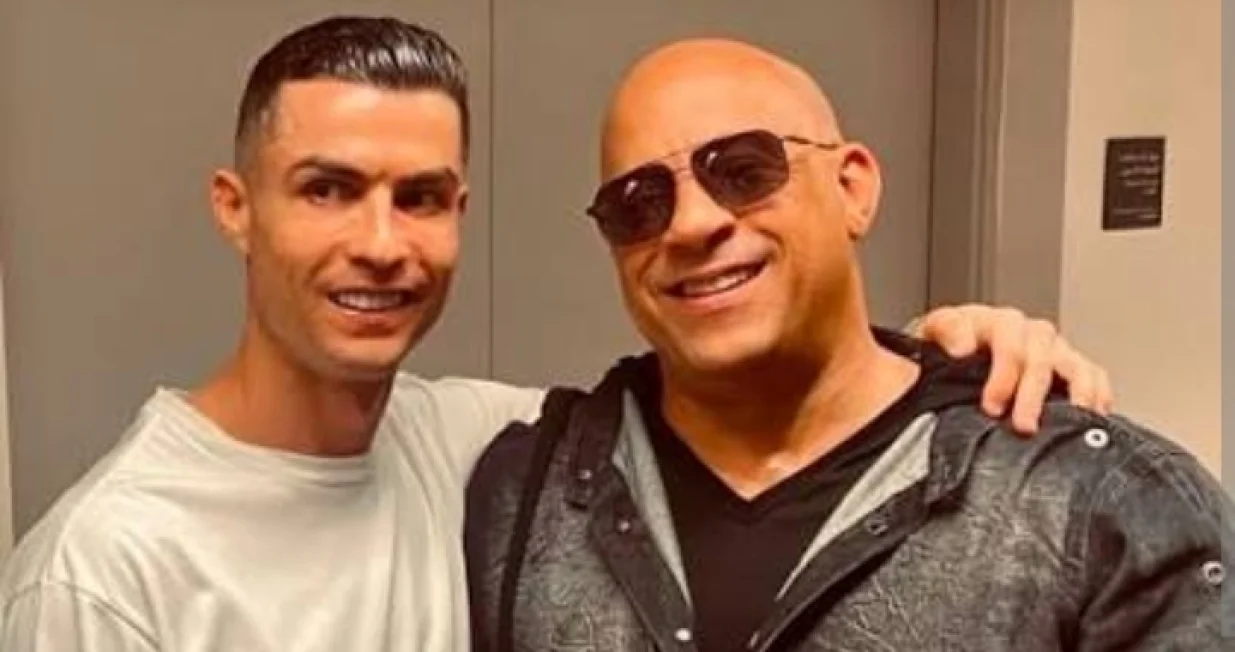 Vin Diesel i Cristiano Ronaldo/Foto: 
