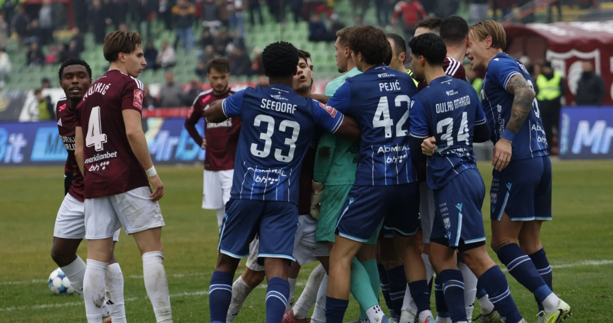 Derbi na Ko&scaron;evu - Sarajevo v Željezničar - 07.12.2025. (FOTO: Sanel Konjhodžić - Sport1.ba)/Foto: 