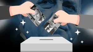 Kolumna Vildane Selimbegović: Postizborna šutnja/Ilustracija/Benjamin Krnić