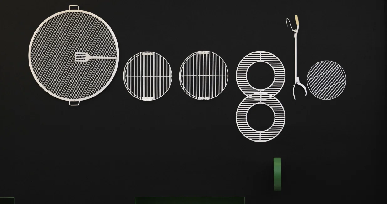 epa09952081 Google logo inside the new Google Bay View campus building during a media tour in Mountain View, California, USA, 16 May 2022. Google announced on 16 May the opening of its new Bay View campus in Silicon Valley, representing the company's first time developing its own major campus and the largest to pursue multiple green building certifications. The Bay View campus was designed by architects Bjarke Ingels Group (BIG) and Heatherwick Studio, as well as Google's design and engineering teams and spans 42 acres adjacent to the open space, two office buildings, and 1,00-person event center, and 240 short-term employee accommodations units. The campus incorporates biophilic design principles, including greenery, natural daylight and views outside from every desk to improve the health and wellbeing of those inside the building. The new building is to operate every hour of every day on carbon-free energy by 2030, the first-of-its-kind dragonscale solar skin, as well as nerby wind farms, will power Bay View on carbon-free energy 90 percent of the time. Bay View is 100 percent electric where even the kitchens are electric to decrease carbon emissions. To help deliver on its commitment to replenish 120 percent of the water it comsumes by 2023, the site is net water-positive with all non-potable water demands being met using the recycled water it generates on site. A series of above-ground ponds gather rainwater, combine with building wastewater treatment systems, together serve as a water source for cooling towers, flushing toilets, and landscape irrigation. EPA/JOHN G. MABANGLO/John G. Mabanglo