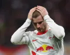 epa10266013 Timo Werner of RB Leipzig reacts during the UEFA Champions League group F soccer match between RB Leipzig and Real Madrid in Leipzig, Germany, 25 October 2022. EPA/MARTIN DIVISEK/Foto: Martin Divisek
