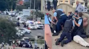 australija pucnjava na plaži, ima mrtvih Bondi beach, Sydney, Australia/Screenshot
