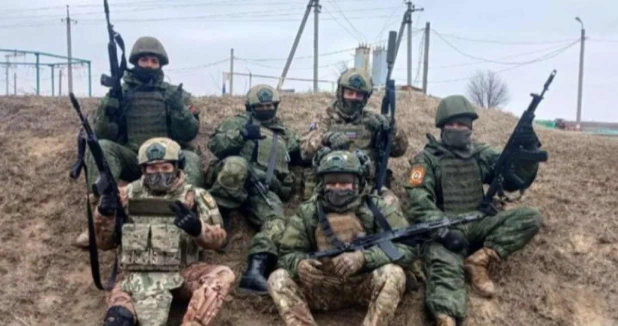 Srpski vojnici u Ukrajini/