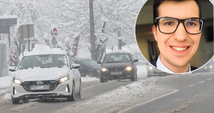 Nedim sladić, snijeg u sarajevu/Oslobođenje