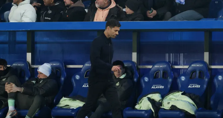 Soccer Football - LaLiga - Deportivo Alaves v Real Madrid - Estadio Mendizorroza, Vitoria-Gasteiz, Spain - December 14, 2025 Real Madrid coach Xabi Alonso REUTERS/Pankra Nieto/Foto: Pankra Nieto