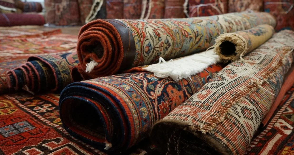 Tepisi, &scaron;areni, čupavi, orijentalni/