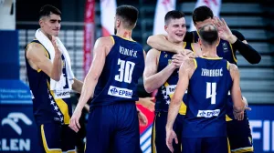 Haris Delalić, Adi Zahiragić, Luka Garza, Amar Alibegović /Foto: 