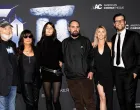 Rob Reiner, Michele Singer, Romy Reiner, Nick Reiner, Maria Gilfillan and Jake Reiner attend the Los Angeles Premiere of ''Spinal Tap II: The End Continues'' at The Egyptian Theatre in Los Angeles, California, U.S., September 9, 2025. REUTERS/Aude Guerrucci/Aude Guerrucci