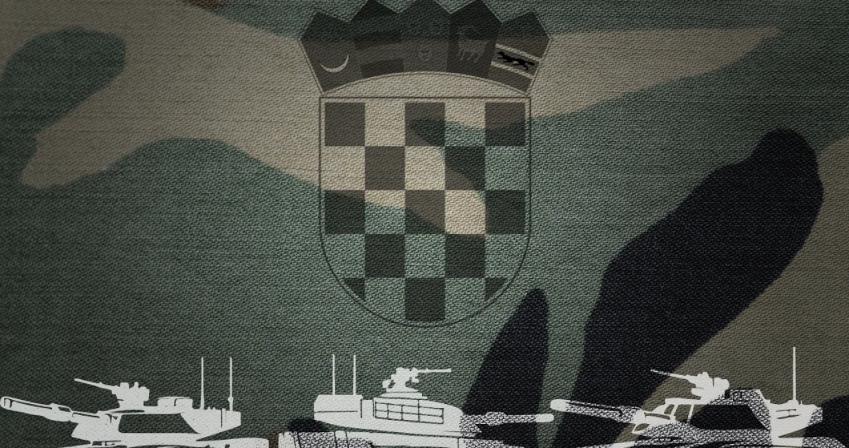 Vizual za kolumnu, Hrvatska, Vojska Hrvatske, naoružavanje, tenkovi/Benjamin Krnić
