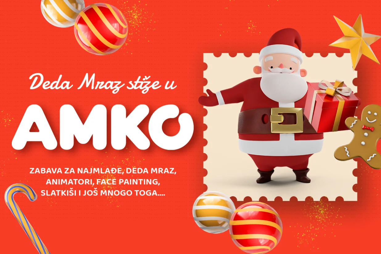 Čarolija praznika u Amko marketima/