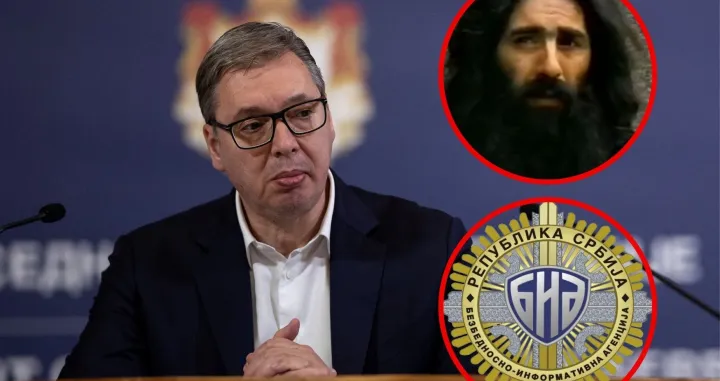 Aleksandar Vučić, četnički vojvoda Slavko Aleksić, BIA/Canva