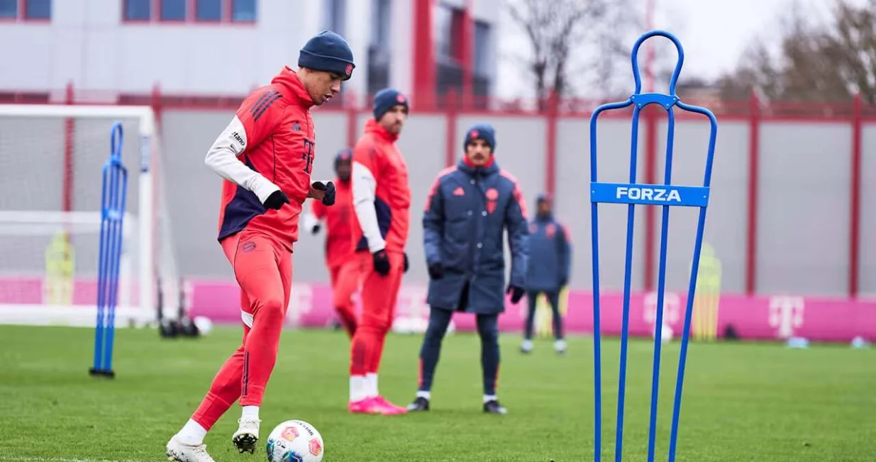 Musiala odradio trening nakon te&scaron;ke povrede (FOTO: Bayern)/Foto: 