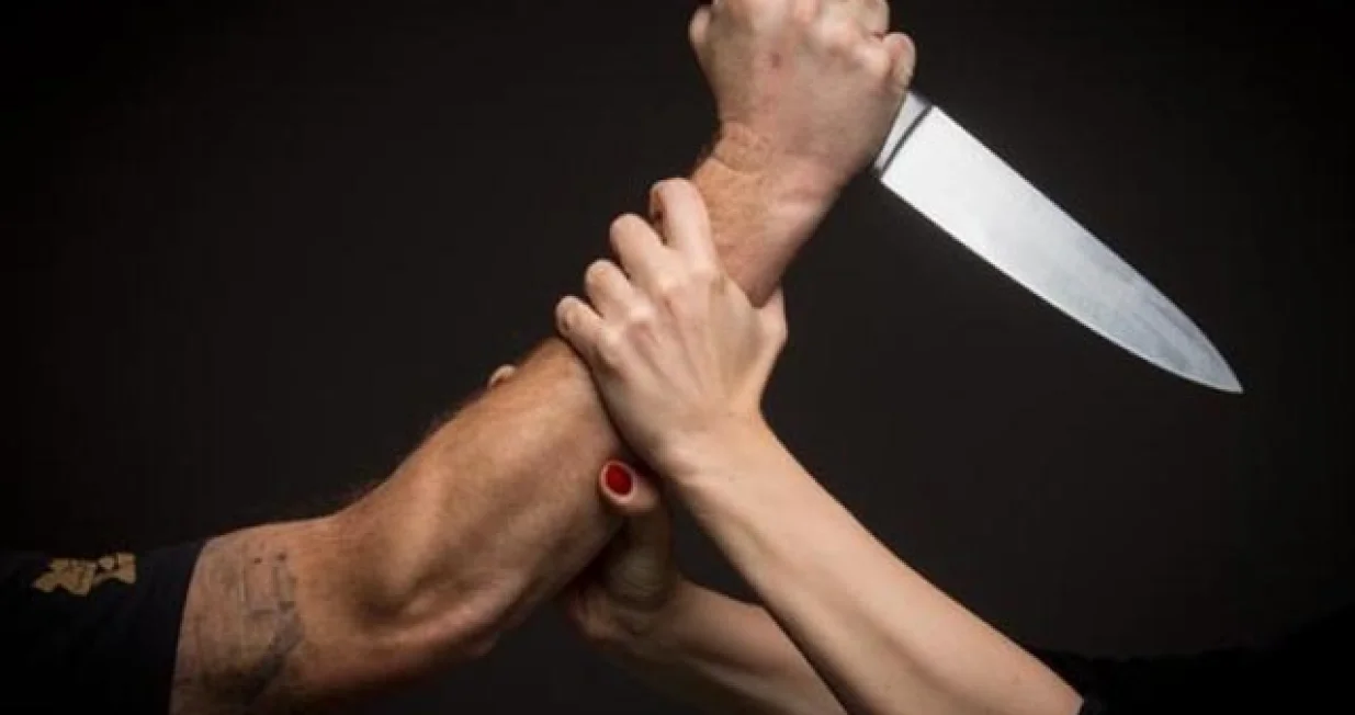 napad nožem Ilustracija/