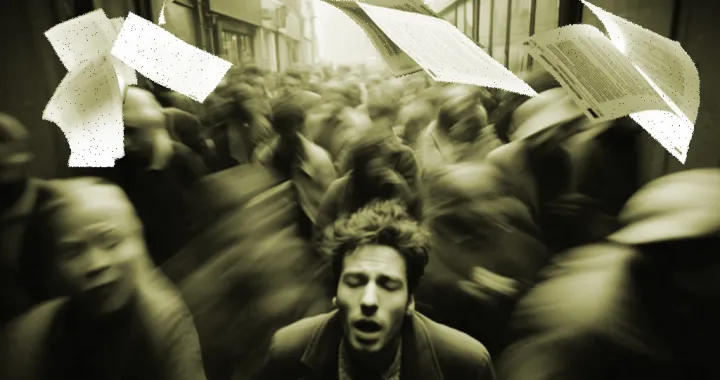 Vizual za kolumnu, Eldina Zolj Balenović, ljudi, građani, izgubljenost/Benjamin Krnić