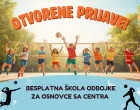 Odbojka, Općina Centar, besplatna &scaron;kola, projekat/