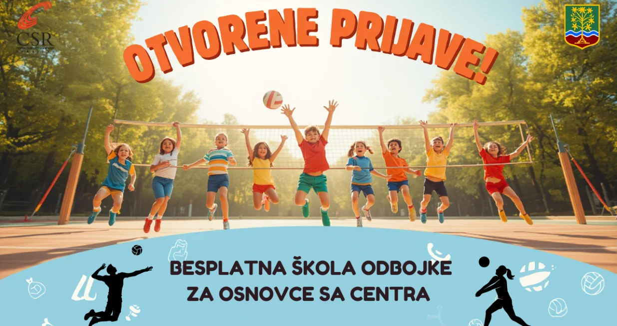 Odbojka, Općina Centar, besplatna &scaron;kola, projekat/