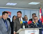 Branko Blanu&scaron;a, Dra&scaron;ko Stanivuković, Jovica Radulović, press konferencije, SDS, PDP, sastanak u Banjoj Luci, podr&scaron;ka za Blanu&scaron;u/Bn