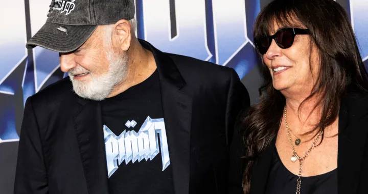 Rob Reiner and Michele Singer attend the Los Angeles Premiere of ''Spinal Tap II: The End Continues'' at The Egyptian Theatre in Los Angeles, California, U.S., September 9, 2025. REUTERS/Aude Guerrucci/Aude Guerrucci