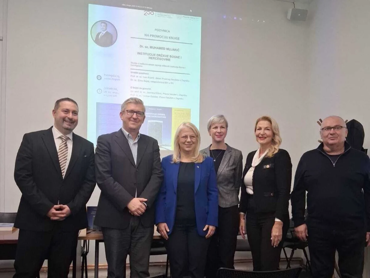 Promocija je održana na pravnopm fakultetu u Zagrebu/