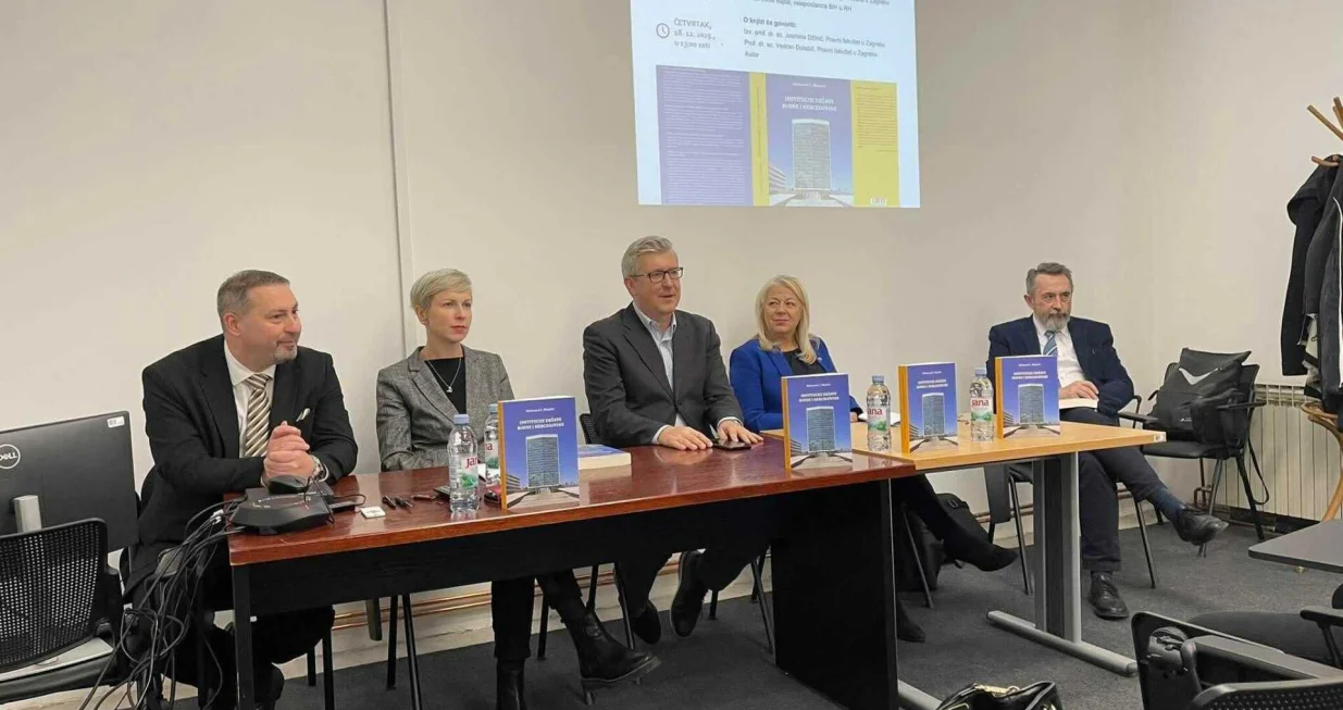 Promocija je okupila predstavnike akademske zajednice, diplomatije te stručnu javnost/