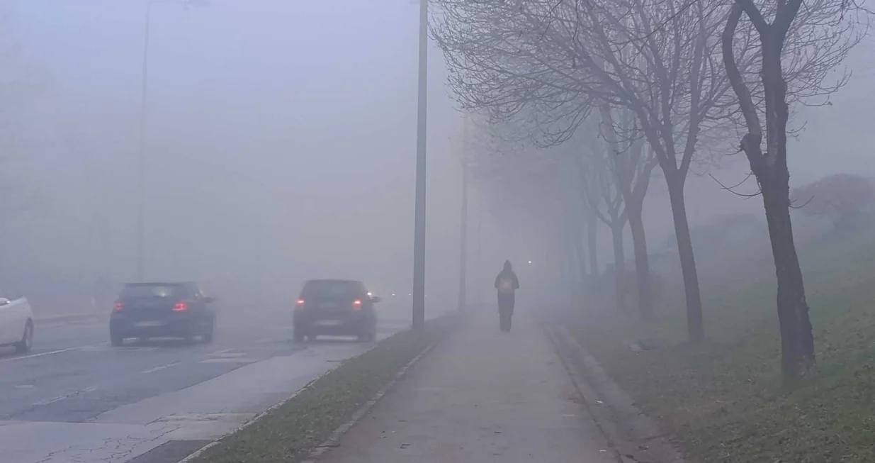 Zagađenje zraka, zagađenost, zrak, nečist, magla, Sarajevo, smog/Edin Barimac 