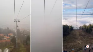 Sarajevo i Trebević - drastična razlika/Amir Papić