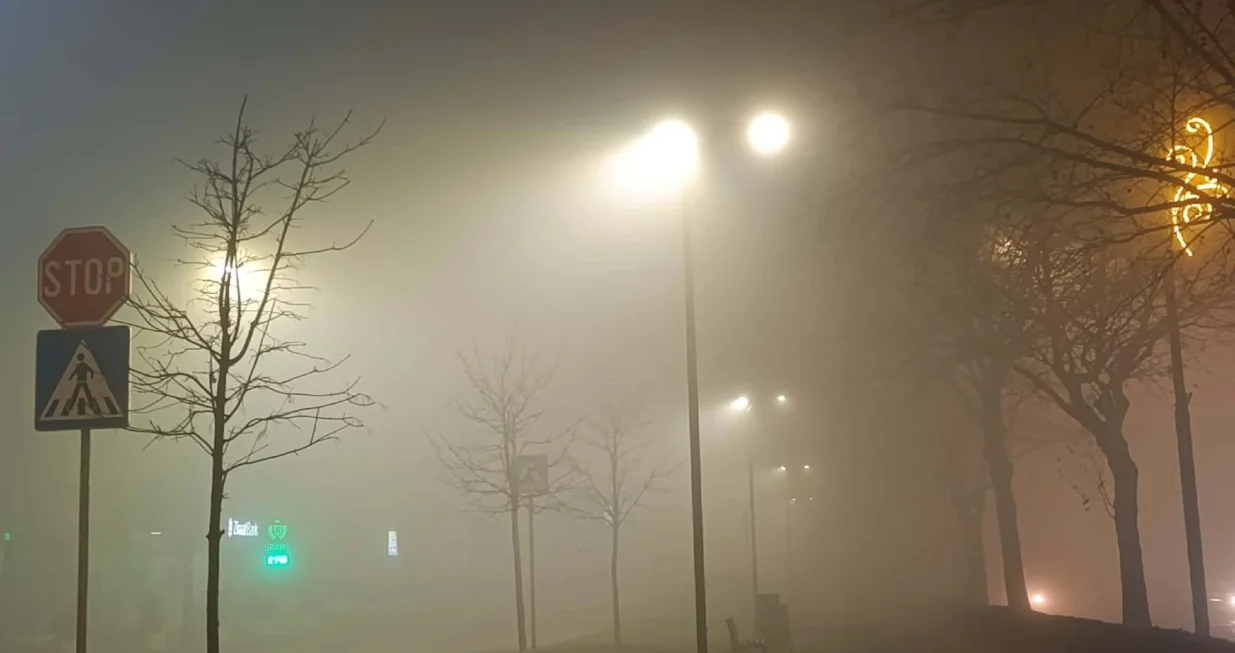 Magla i smog na Alipa&scaron;inom Polju u Sarajevu/Edin Barimac