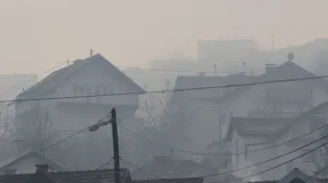 Magla smog zagađenje maska/Senad Gubelić