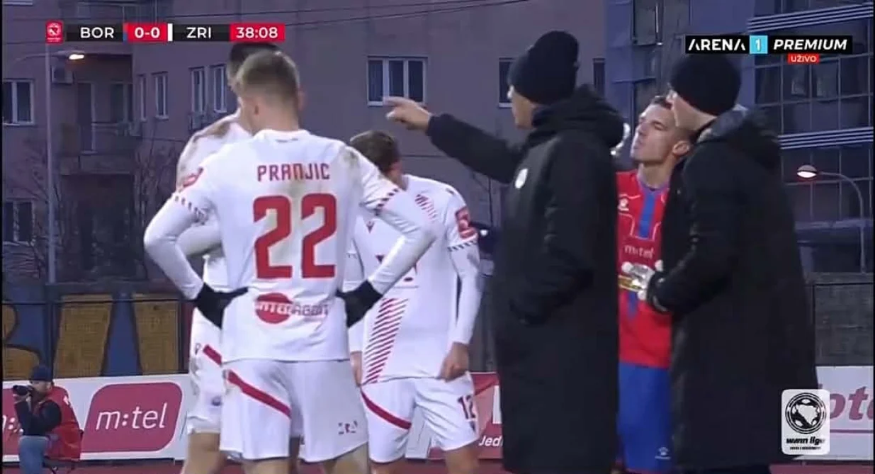 Povreda Nemanje Bilbije/Foto: 