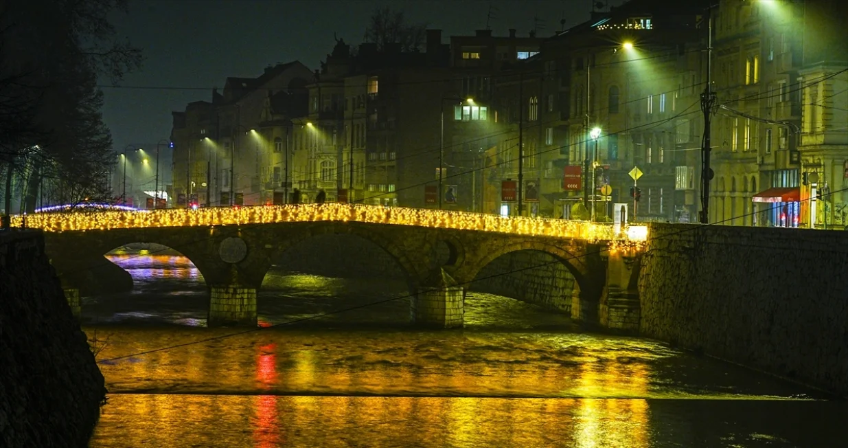 Ukra&scaron;en most Latinska ćuprija u Sarajevu/Samir Jordamović