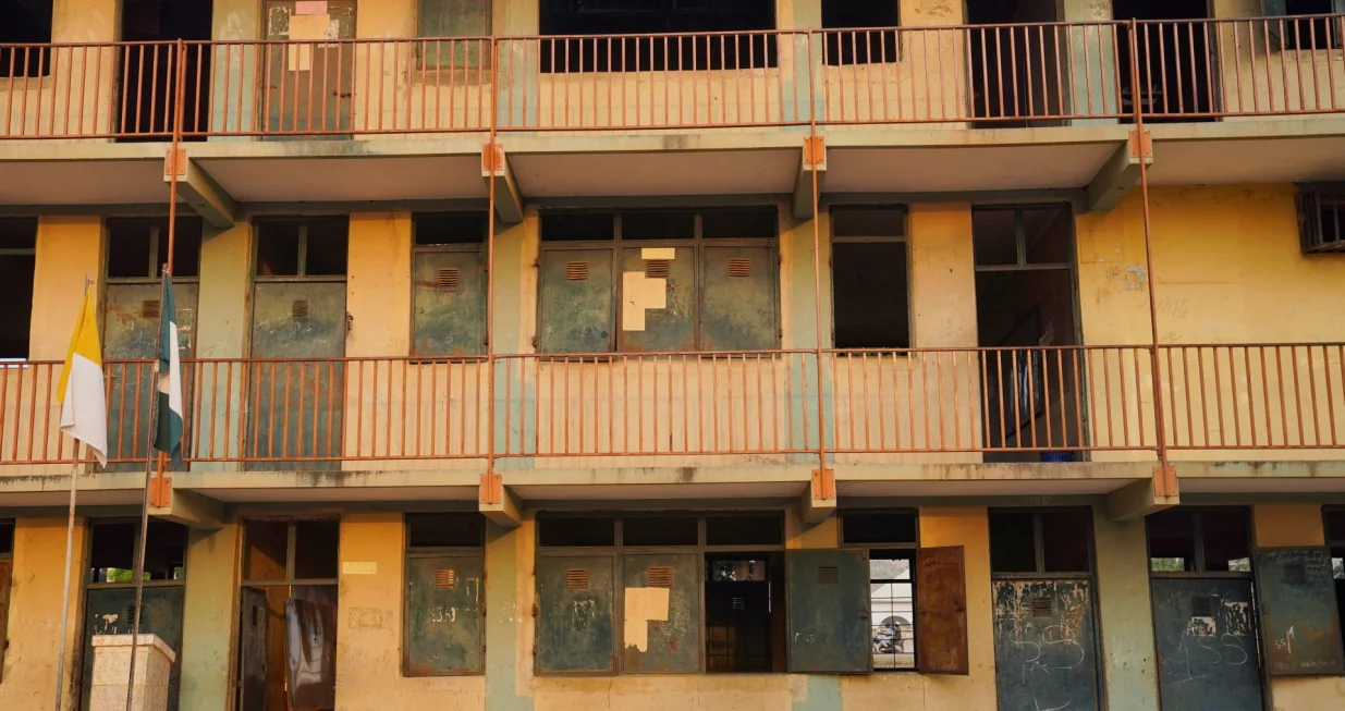 Government Girls' Day Secondary School stands along Bosso Road in Minna, Niger State, Nigeria, December 4, 2025. REUTERS/Marvellous Durowaiye/Marvellous Durowaiye